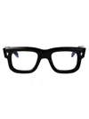 Cutler And Gross Black Acetate Glasses In Black