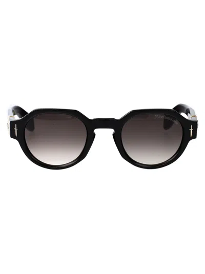 Cutler And Gross Black Acetate Sunglasses
