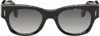 Cutler And Gross Black & Brown The Great Frog Edition Halen Square Sunglasses