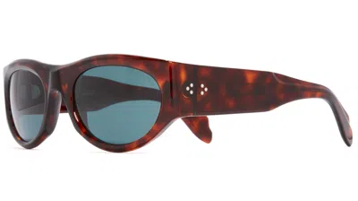 Cutler And Gross Blue Oval Men's Sunglasses Cgsn927657 002 57 In Neutral