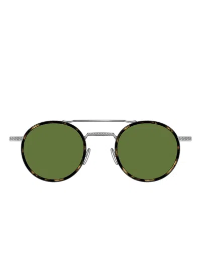Cutler And Gross Breitling Chrono 0002 Sunglasses In Green