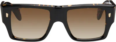 Cutler And Gross 1414 Sunglasses In Havana