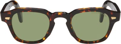 Cutler And Gross Brown 1420 Round Sunglasses