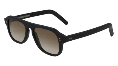 Cutler And Gross Brown Gradient Pilot Unisex Sunglasses Cg0822vs2s 002 53 In Yellow