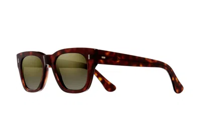 Cutler And Gross Brown Square Unisex Sunglasses Cgsn0772v2 002 52 In Black