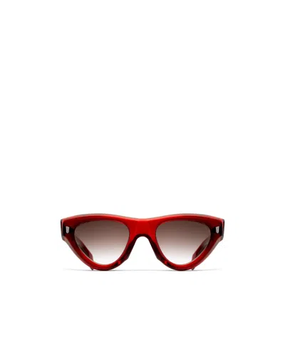 Cutler And Gross Cat's Eye Sunglasses In Red