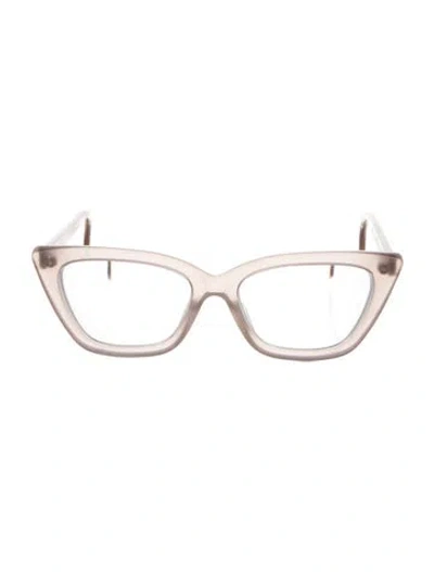 Pre-owned Cutler And Gross Cat-eye Eyeglasses In Pink