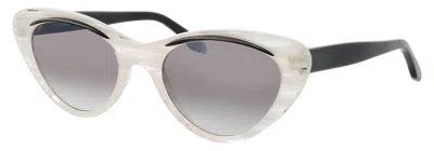 Cutler And Gross Cat-eye Sunglasses In Black