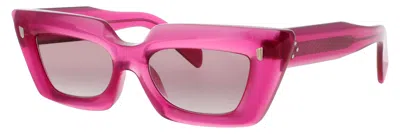 Cutler And Gross Cat-eye Sunglasses In Pink