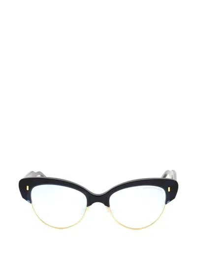 Cutler And Gross Cat-eye Sunglasses In Blue