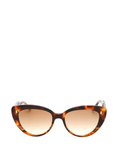 Cutler And Gross Cg1350s Cat-eye Acetate Sunglasses In Multi