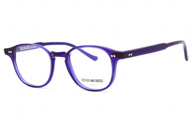 Cutler And Gross Cg1312 Eyeglasses In Purple