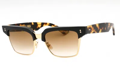Cutler And Gross Cg1348s Browline Gradient Lens Sunglasses In White