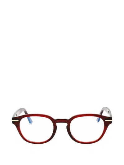 Cutler And Gross Cg1356 Round-frame Glasses In Red