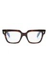 Cutler And Gross Square-frame Tortoiseshell Glasses In Brown