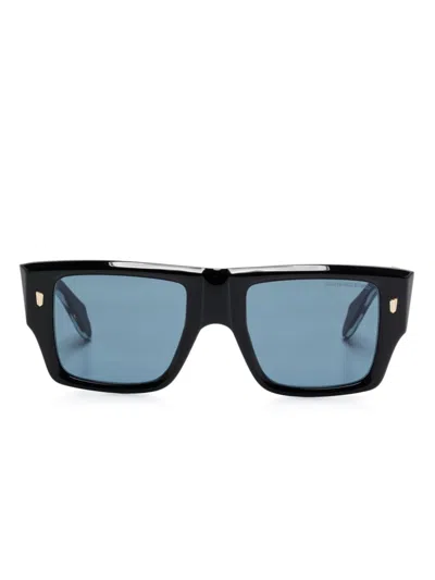 Cutler And Gross Cgsn1414 Sunglasses In Black