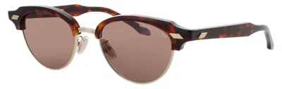 Cutler And Gross Classic Browline Sunglasses In Brown