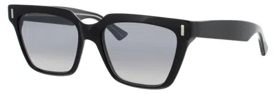 Cutler And Gross Classic Square Acetate Sunglasses In Black