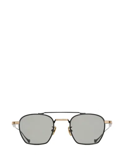 Cutler And Gross Cranley 1425 Pilot-frame Sunglasses In Black