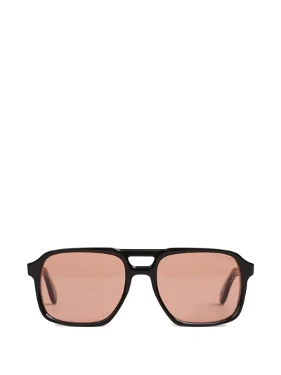 Cutler And Gross Double-bridge Pilot-frame Sunglasses In Brown