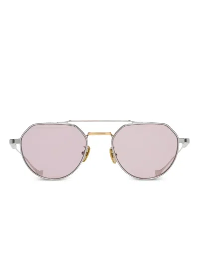 Cutler And Gross Draycott 1426 Sunglasses In Metallic