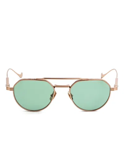 Cutler And Gross Draycott Sunglasses In Green