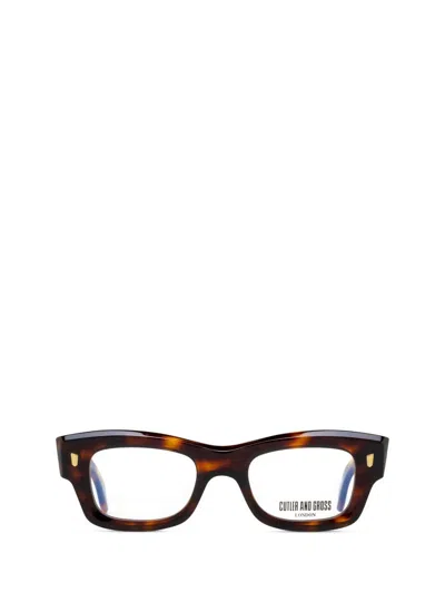 Cutler And Gross Cutler & Gross Eyeglasses In Brown