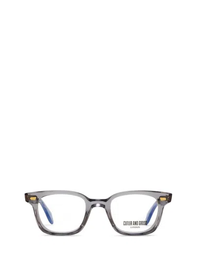 Cutler And Gross Cutler & Gross Eyeglasses In Silver