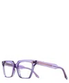 Cutler And Gross Eyeglasses 1346-08 56mm Classic Purple Crystal Acetate Optical Glasses In Crl