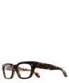 Cutler And Gross Eyeglasses 1391-02 53mm Brush Stroke Acetate Optical Glasses In Crl