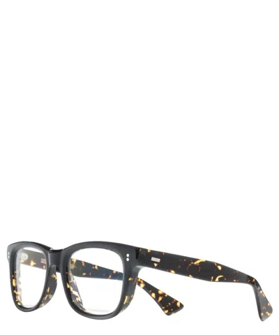 Cutler And Gross Eyeglasses 9101-01 51mm Black On Havana Optical Glasses In Crl