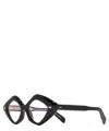 CUTLER AND GROSS EYEGLASSES 9126-01 48MM BLACK ACETATE OPTICAL FRAME