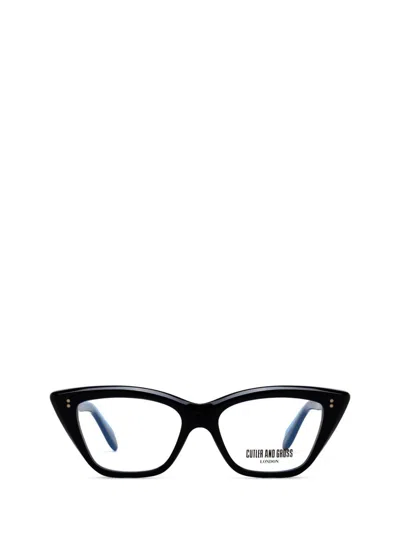 Cutler And Gross Cutler & Gross Eyeglasses In Blue On Black