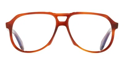 Cutler And Gross Cutler & Gross Eyeglasses In Brown