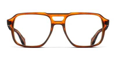 Cutler And Gross Cutler & Gross Eyeglasses In Brown