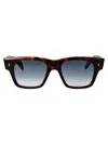 Cutler And Gross Acetate Dark Turtle Sunglasses In 02 Dark Turtle