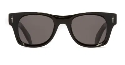 Cutler And Gross The Great Frog Square-frame Acetate And Silver-tone Sunglasses In Blue