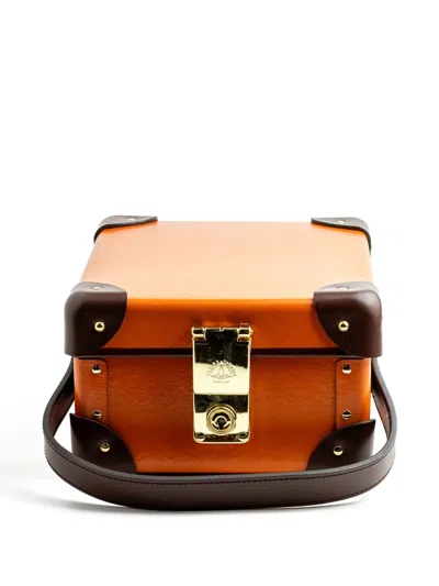 Cutler And Gross Globe-trotter Collectors Case In Orange