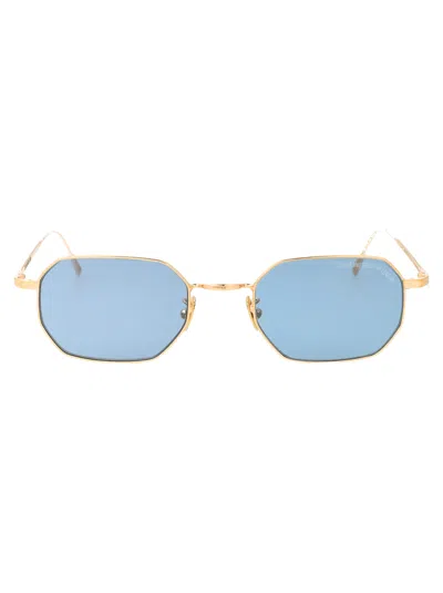 Cutler And Gross Gold Rhodium Sunglasses