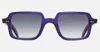 Cutler And Gross Gr02 - Ink Color Studio Sunglasses In Blue
