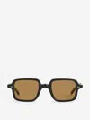 Cutler And Gross 1401 D-frame Tortoiseshell Acetate Sunglasses In Black