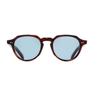 Cutler And Gross Gr06 02 Vintage Sunburst Sunglasses In Marrone
