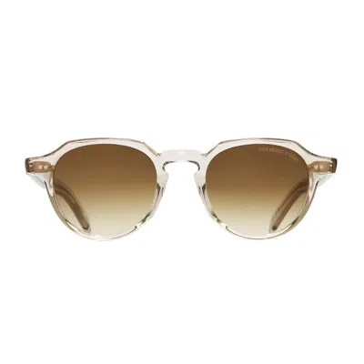 Cutler And Gross Gr06 03 Sand Crystal Sunglasses In Beige