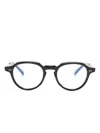 Cutler And Gross Gr06 Round-frame Glasses In Black