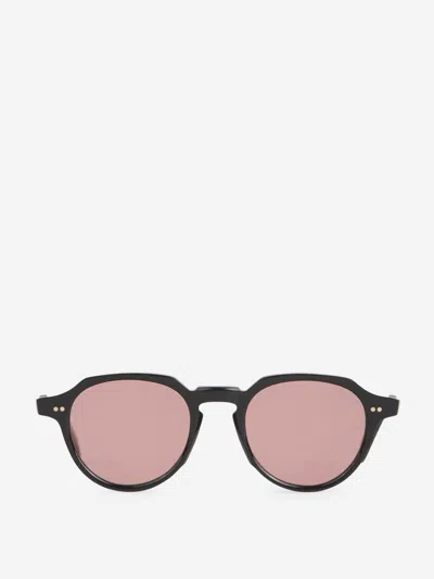 Cutler And Gross Oval-frame Sunglasses In Black
