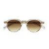 Cutler And Gross Gr06 03 Sand Crystal Sunglasses In Brown