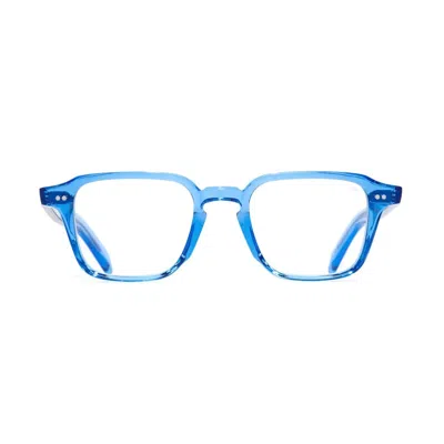 Cutler And Gross Gr07 A7 Blue Crystal Glasses