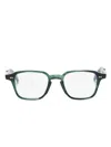 Cutler And Gross Gr07 Square-frame Glasses In Green