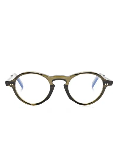 Cutler And Gross Gr08 Round-frame Sunglasses In 绿色