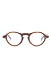Cutler And Gross Gr08 Round-frame Glasses In 褐色